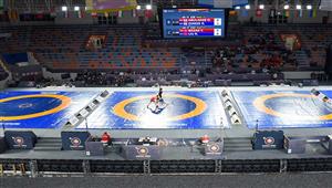 462 لاعبًا من 46 دولة.. افتتاح بطولة العالم للمصارعة في برج العرب بالإسكندرية - صور 