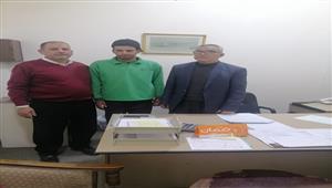 القوى العاملة تسلم عقود عمل لذوي همم بشمال سيناء