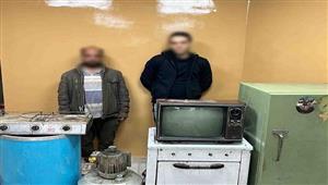 ضبط مسجل خطر بتهمة سرقة المساكن في شبرا 