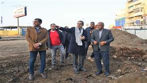 صور.. محافظ الغربية يتفقد أعمال تطوير ميدان المحكمة