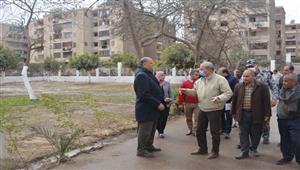 محافظ القليوبية يتفقد حديقة نسمة ومحطة معالجة الصرف الصحي بالعكرشة 