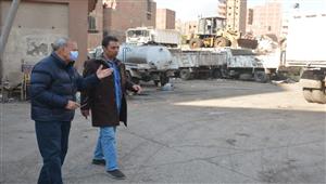 بالصور- محافظ القليوبية يتابع أعمال النظافة والإشغالات في شبرا الخيمة والخصوص 