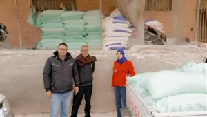 الجيزة: ضبط 18 طن دقيق مدعم وأسمدة زراعية بمناخل ومخازن مخالفة بمنشأة القناطر