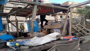 بالصور- إزالة 8 أكشاك مخالفة بمحور المحمودية في الإسكندرية 