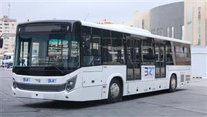 صور- أوتوبيسات الطريق الدائري.. وزير النقل يتفقد أول نماذجBRT  الكهربائية في مصنع "MCV" 