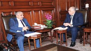 وزير الزراعة يبحث مع مدير "أكساد" التعاون المشترك ومخرجات قمة المناخ