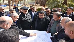 قيادات "الثقافة" يتفقدون محيط منطقة مسارح الدولة في العتبة