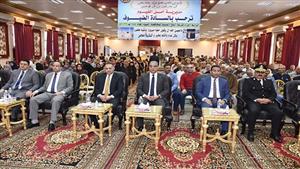 القرعة العلنية للحج.. المحافظ ومدير الأمن يشهدان الفعاليات في الفيوم - صور