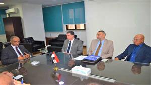 نائب وزير الإسكان يبحث مع رئيس شركة ألمانية توطين صناعة الطلمبات محلياً