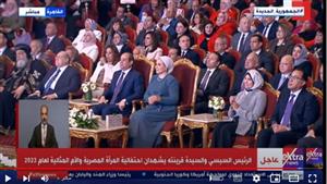 احتفالية يشهدها الرئيس وقرينته.. أول حضور رسمي لخالد البلشي بعد فوزه نقيبا للصحفيين