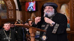 البابا تواضروس يهنئ الرئيس والمصريين والمسلمين بشهر رمضان