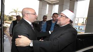 بالصور- محافظ بني سويف يستقبل وزير الأوقاف في مستهل زيارته للمحافظة 