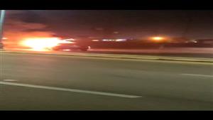 إصابة شخصين في اشتعال سيارة ملاكي بشارع ترسا