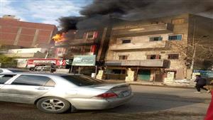  حريق في مطعم شهير ببني سويف 