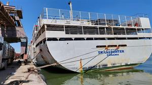 بالصور- وصول 13 ألف رأس ماشية من كولومبيا إلى ميناء غرب بورسعيد