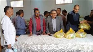 بالصور.. افتتاح منفذ "أهلًا رمضان" للسلع الغذائية بالرديسية في أسوان