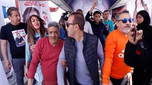  أحمد السقا يشارك في انتخابات نقابة المهن التمثيلية بالبحر الأعظم (صور)