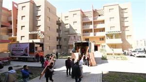 الإسكان: تأثيث عددٍ من الشقق البديلة بمنطقة مطار إمبابة لمستحقيها من سكان جزيرة الوراق