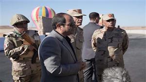 السيسي: التزام وعهد مع أهالي سيناء لبذل جهد أكبر في مشروعات تعود بالخير