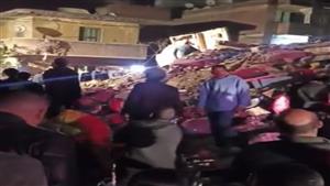 4 طوابق كوم تراب.. أول تعليق رسمي بشأن عقار الورديان المنهار في الإسكندرية - صور 