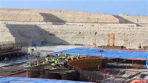 محطة الضبعة النووية.. بدء أعمال الصبة الخرسانية الأولى للوحدة النووية الثالثة