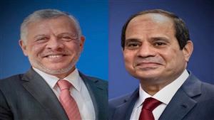 الرئيس السيسي يتلقى اتصالًا هاتفيًا من ملك الأردن للتهنئة بعيد الفطر