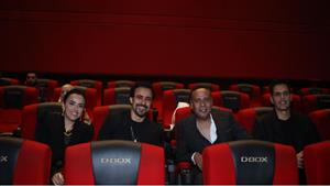 بالصور| أحمد داود يحتفل بالعرض الخاص لفيلمه "يوم 13"