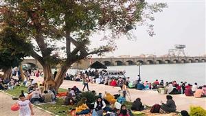 توفير كافة الخدمات.. الري: استقبال ٤٦ ألف زائر خلال أيام العيد