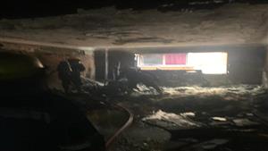 لحظات الرعب في العقار رقم 16 بالوراق.. جثتان والناجي الطائر (صورة)