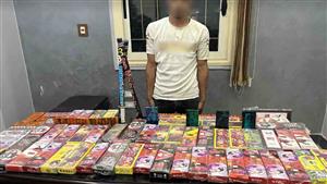 الداخلية: ضبط 181 ألف قطعة ألعاب نارية في البحيرة والمنيا