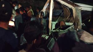 "إصابة 14 شخص".. تصادم ميكروباص وميني باص بمحور زايد بالقاهرة