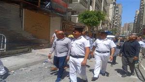 44 ألف غرامات.. حملة مفاجئة على سوق القاهرة شرق الإسكندرية - صور