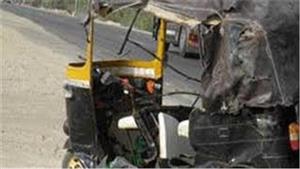 انقلاب توك توك أعلى دائري الوراق ونقل مصابين إلى المستشفى