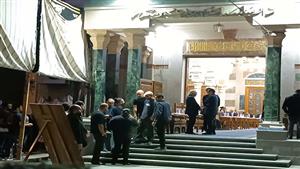 الصور الأولى من عزاء الإعلامية صديقة حياتي من مسجد عمر مكرم