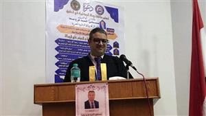 "حقوق بني سويف" تمنح ضابط شرطة درجة الدكتوراه في" التحكيم الإلكتروني" - صور