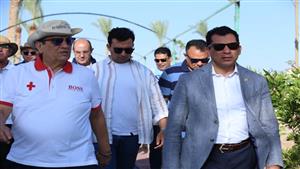 بالصور- وزير الرياضة يشهد افتتاح كأس أفريقيا والبطولة العربية للتراثليون بشرم الشيخ