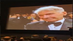 بكاء هاريسون فورد بعد العرض العالمي لفيلمه "Indiana Jones: Dial of Destiny" بمهرجان كان السينمائي‎‎