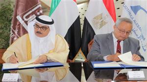 بالصور- توقيع اتفاقية تعاون بين مكتبة الإسكندرية ومعهد الشارقة للتراث 