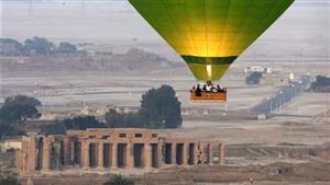 منع رحلات البالون الطائر من التحليق في سماء الأقصر لليوم الثاني بسبب الطقس 