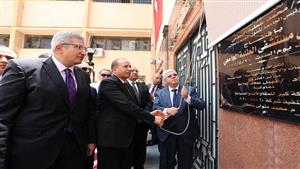 بالصور- وزير التعليم العالي يفتتح تجديدات مستشفى الطلبة بجامعة المنصورة