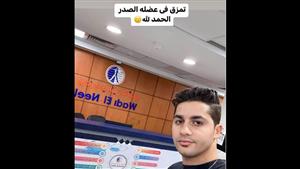 إصابة مؤدي المهرجانات عنبة بأزمة صحية