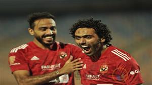 الشحات يفتتح أهداف مباراة الأهلي وسيراميكا في الدوري