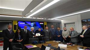 بالصور- توقيع أول درجة علمية مشتركة بين جامعتي الإسكندرية ومانشستر البريطانية