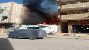 4 سيارات إطفاء تسيطر على حريق منزل بجنوب سيناء