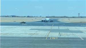 مطار سفنكس الدولي يستقبل الأفواج السياحية والركاب بعد التطوير