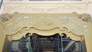 آثار الإسكندرية: إنجاز 90% من أولى مراحل ترميم مسرح سيد درويش بدار الأوبرا- صور