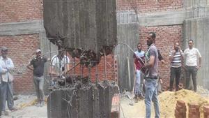 إزالة 17 حالة بناء مخالف بـ 4 أحياء في الإسكندرية- صور