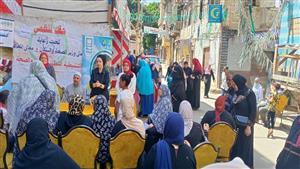 صور.. قافلة طبية مجانية في حي الجمرك بالإسكندرية