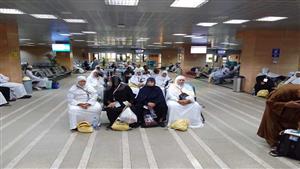 انطلاق أولى رحلات الحجاج من مطار الأقصر للمدينة المنورة - (صور)