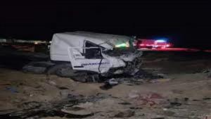  مصرع شخص وإصابة 13 في انقلاب ميكروباص جنوب بورسعيد